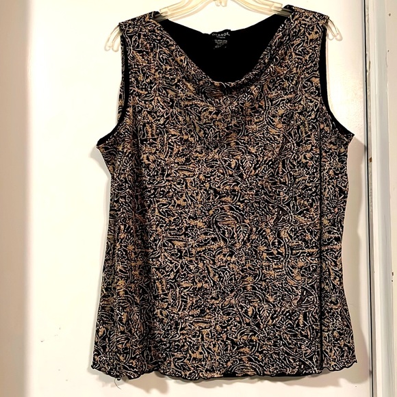 George sleeveless top for women with built in lining. Plus size 22W/24W - Picture 1 of 5